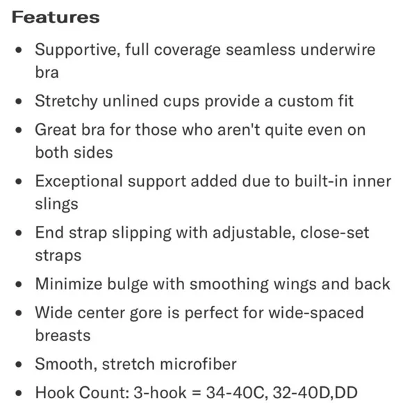 Wacoal Basic Beauty Spacer Underwire Everyday Wear Sand Nude Bra Women’s 32DD - Picture 12 of 12